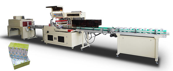 Side Sealing Shrink Facial Tissue Box Tissue Paper Packing Machine 380V