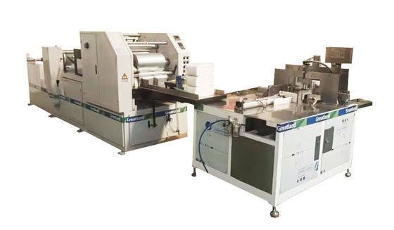 Pneumatic Paper Napkin Machine Absorption Type 500-600 Sheets Per Min